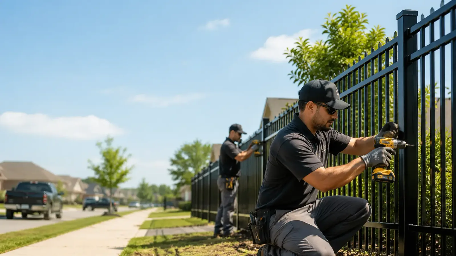 Metal Fence Installation in Turkey, TX